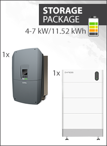 11.52 kWh Opslagpakket - Kostal Plenticore G3 S + 3x Dyness Tower Pro