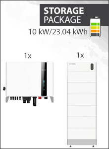 23.04  kWh Opslagpakket - Solis S6-EH3P-10K  + 6x Dyness Tower Pro