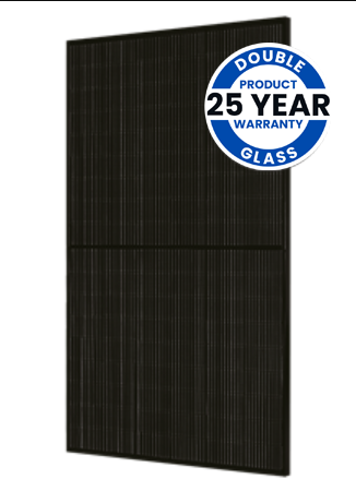 460W N-type, dubbel glas monofaciaal LR Traceable , 54 cellen, All Black, MC4