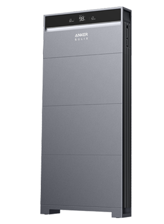 Anker Solix X1-H8K-T 3PH-voedingsmodule en 15 kWh-opslagpakket