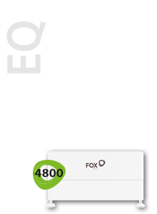 Fox EQ4800-L2 HV, 9.32kWh 1x Master 1x Slave (alleen voor H1 omvormers)