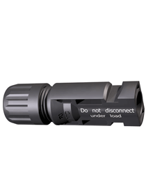 MC4 stekker 0015 - Geleider doorsnede 4 - 6 mm2