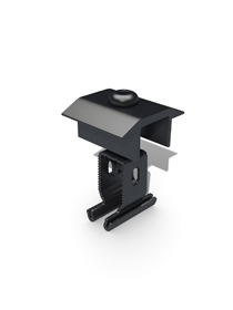 Middle Clamp+ 31 - 51mm Black 