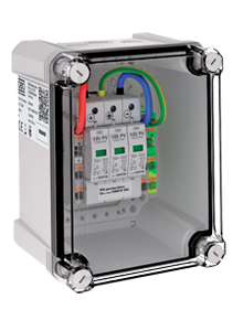 PV-systeem oplossing type 2 voor 1 MPP tracker, 1000V DC - V2