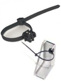 Randclip 0,7-3 mm met kabelband (Pack of 100)